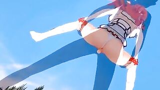 Kaifuku Freia Hentai with Flare Arlgrande’s first sex and blowjob experience