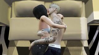 3D Hentai - The erotic adventures of Justin and Selena