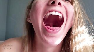 The tour of my mouth, where drool takes center stage