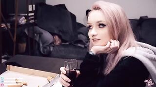 A girl realized a dream and fucked her girlfriend hard