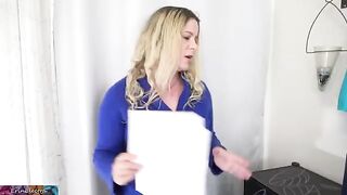 Stepmom prepares her stepson for college life with intimacy
