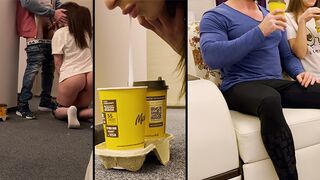 She had sex with a pizza delivery guy while her husband watched