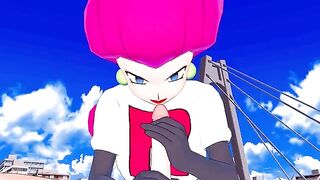 Jessie from Team Rocket wants to fuck your rocket Pokémon in this uncensored hentai POV scene