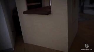 Fiona Fuchs experiences intense pleasure through a Glory Hole in the LOVE-Chamber