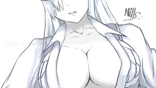WBC catches you slacking off with a steamy anime JOI scene