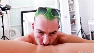 Eat her pussy and fuck the beautiful Danika Mori hard