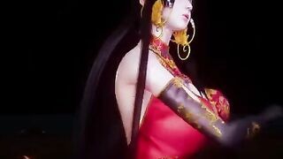 The magnificent empress Boa Hancock from One Piece, clothed sex
