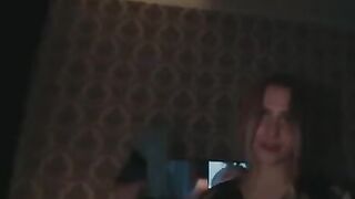 A stepmom got her mouth filled with cum after sucking cock