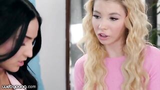 A girl fucked hard by her best friend, the stunning Kenzie Reeves