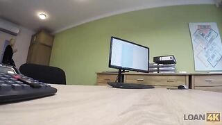 A businesswoman needs a loan and gets intimate with the agent on Loan4K