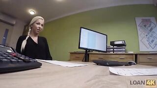 A businesswoman needs a loan and gets intimate with the agent on Loan4K