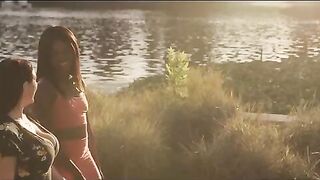 Passionate lesbian sex with stunning babe Ana Foxxx and Angela White