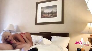Brandi Bae's big ass attracts a horny fan for sex