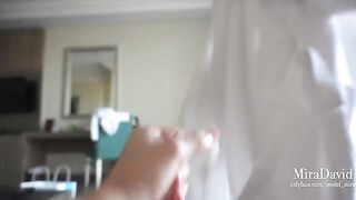 Relax on vacation with a stunning babe and a big dick