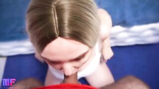 A hot stepmom gets her pussy railed hard by her stepson and gets cum in mouth