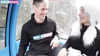 Public sex with hot Christy White in the park