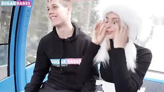 Public sex with hot Christy White in the park