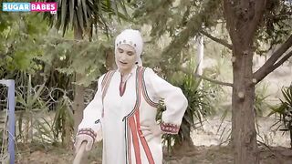 A Greek farmer has anal sex with a mature woman with huge tits