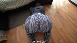 She’s stuck again and she thanks her stepbrother twice