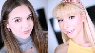 Two young talents show their oral skills in audition
