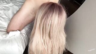 The guy came too early, but gave a cumshot to his girlfriend