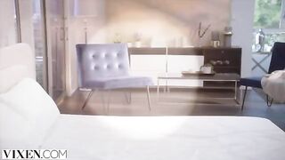 Hot brunette Voluptuous Kayley gets fucked by masseur in HD