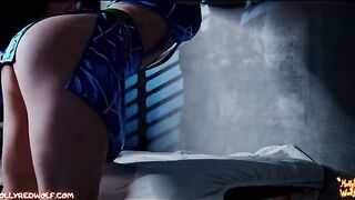 Jolyne Cujoh caught jerking off, MollyRedWolf’s intense search