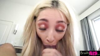 My step sister is a slut. She likes to get her pussy filled with cock