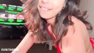 First-time face fuck and pussy pounding for the teary-eyed Latina newcomer Reina Rae