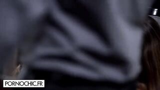 Submissive Claire Castel caught in intense orgy with Lana Rhoades