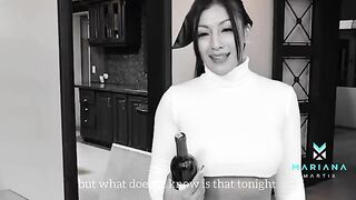 Two passionate university classmates in an intense lesbian session