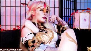 The Traveler had to work for Ningguang to settle the debt - MollyRedWolf