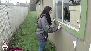 A man caught a property surveyor spying in his house