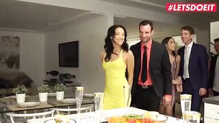 A college party turns into a wild orgy with students swapping partners