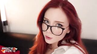 The secretary came to work and her boss fucked her hard