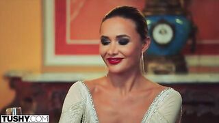Stunning Venera gets her ass gapped by TUSHY