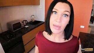 Step Son freed step mom from handcuffs and fucked her