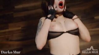 Cute girl in cosplay gets a huge cock in her wet pussy
