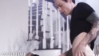 Owen Gray's intense assgapping action with Charlotte Sartre