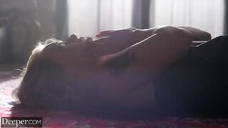 A girl is bored and seeks sex with a stranger, inspired by Deeper’s intense style