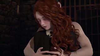 Hermione Granger and Harry Potter get intimate on the third floor