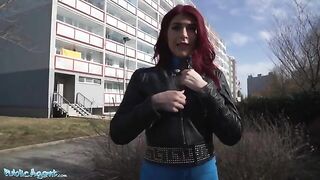 Redhead tourist from UK got lost, found a hotel and got fucked