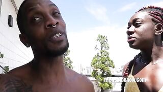 The darkest Brazilian I've ever seen Fernanda Chocolatte fucked by Jeff Black