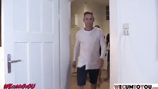 Amateur swingers party with total strangers and hardcore action