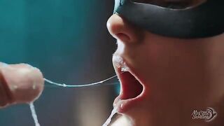 That's what a real cumslut should do with used condoms