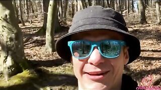 A day with Kleomodel ended with sex in the woods and a vlog