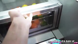 My curious stepmom fucks me on the webcam