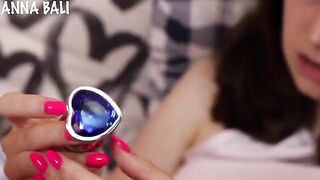 This diamond is stuck in my ass, help me get it out. Anna Bali's captivating scenario
