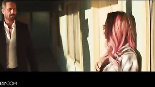 Tattooed vixen Chantal Danielle gets her deep throat hole filled