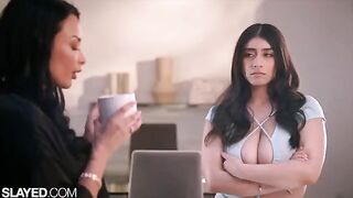 Teacher Anissa is replaced by a slutty student Violet